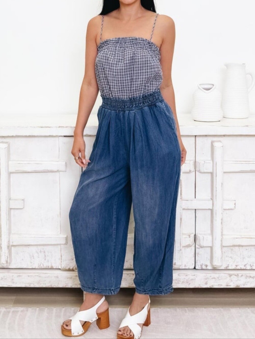 Oli & Hali Barrel Jumpsuit